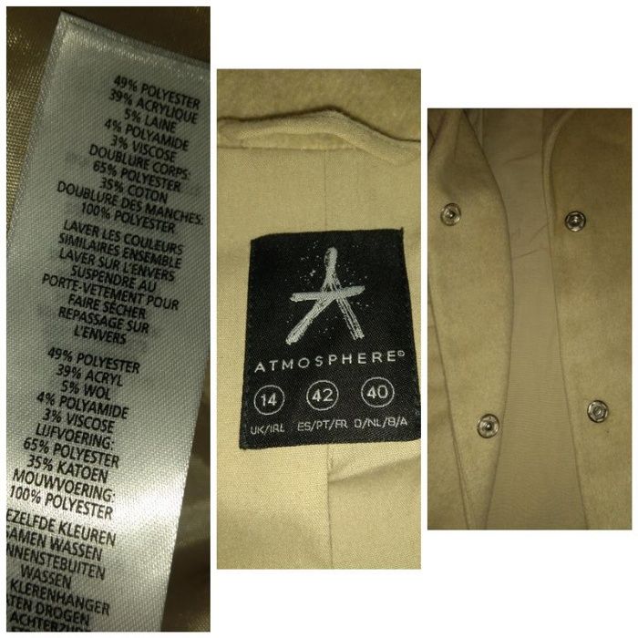 Легкое пальто бойфренд Atmosphere