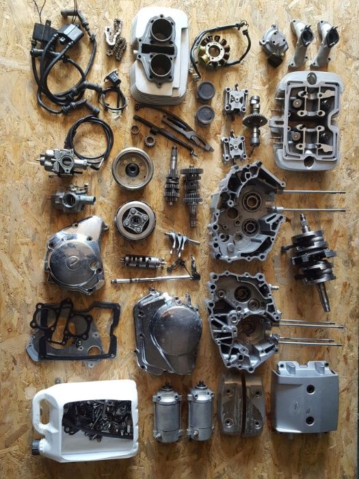 CPI 250 sx wahacz pompa tarcza oslona kolektor tlumik sztyca