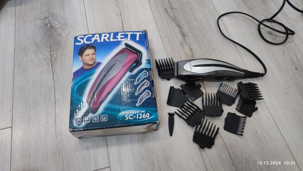 scarlett sc-1260 машинка для стрижки