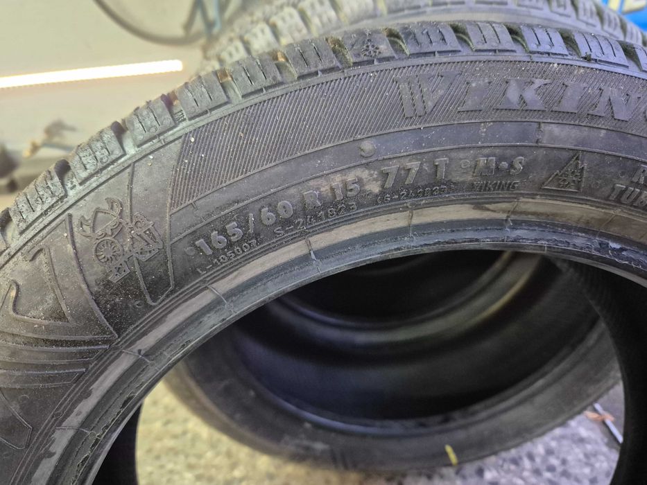 165/60r15 viking opony zimowe uzywane 2szt dostepne !