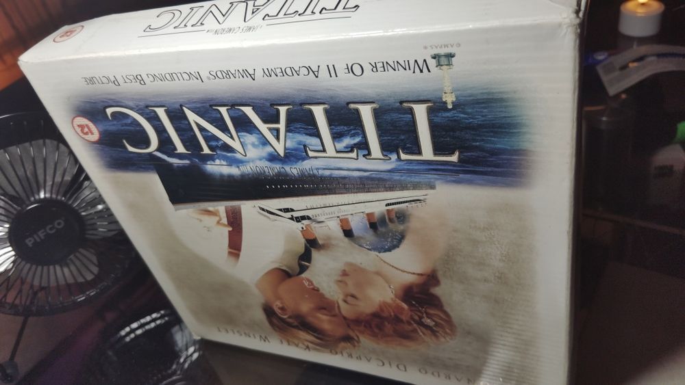 Limitowane wydanie kolekcja VHS Titanic  taśma
