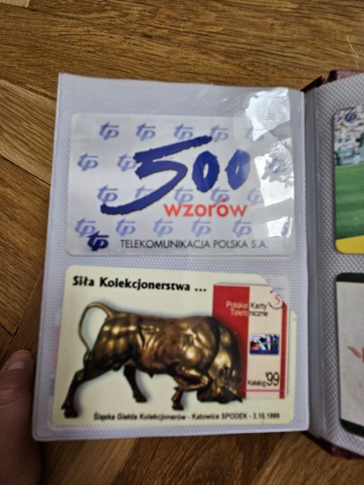 Kolekcja kart telefonicznych TP SA 270 + w klaserze – lata 90