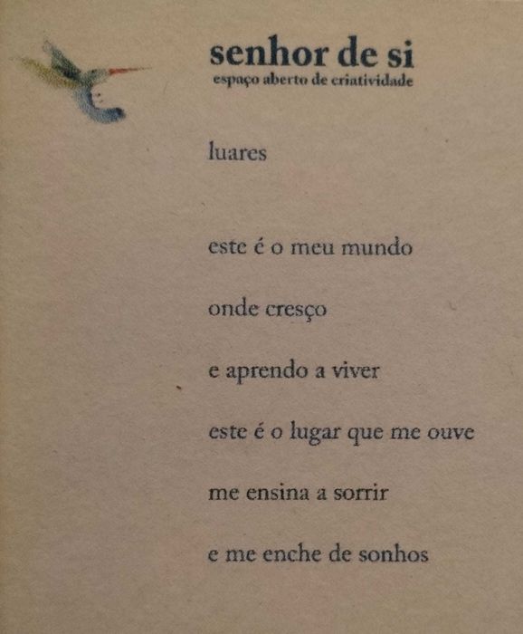 Peça decorativa - Senhor de Si - Suspiro e Luares - trabalho artesanal