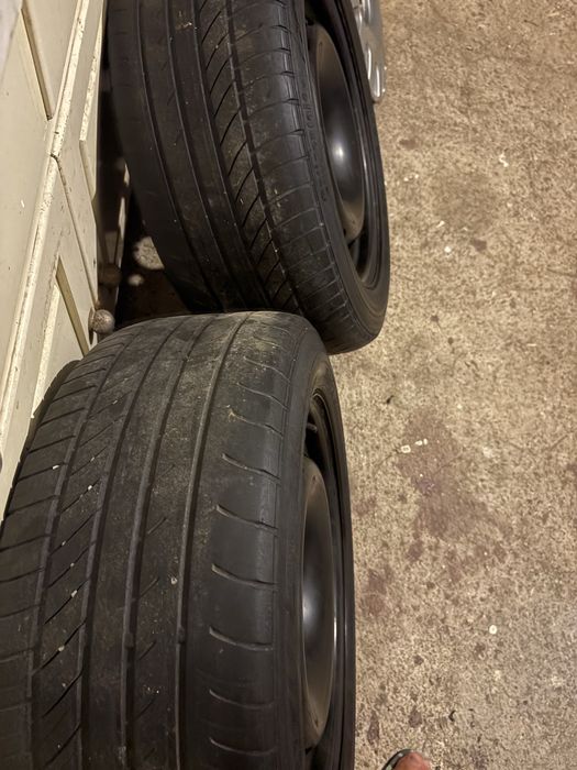 2 Jantes 16” 5x112 furo central de 57,1 mm c/ pneus Continental SportContact
