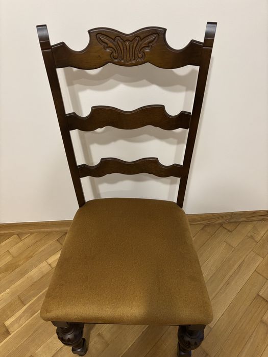 Гарнітур стіл стільці меблі дубовий набір