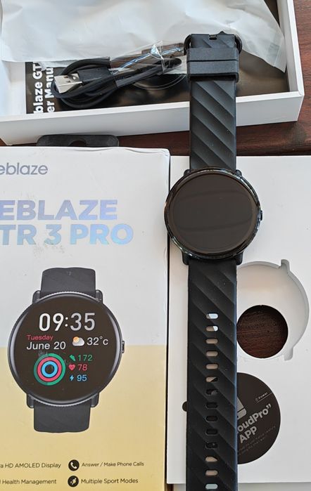 Smartwatch ZEBLAZE GTR 3 Pro - praktycznie nowy