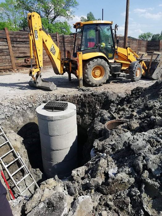 Usługi Koparko ładowarka szambo