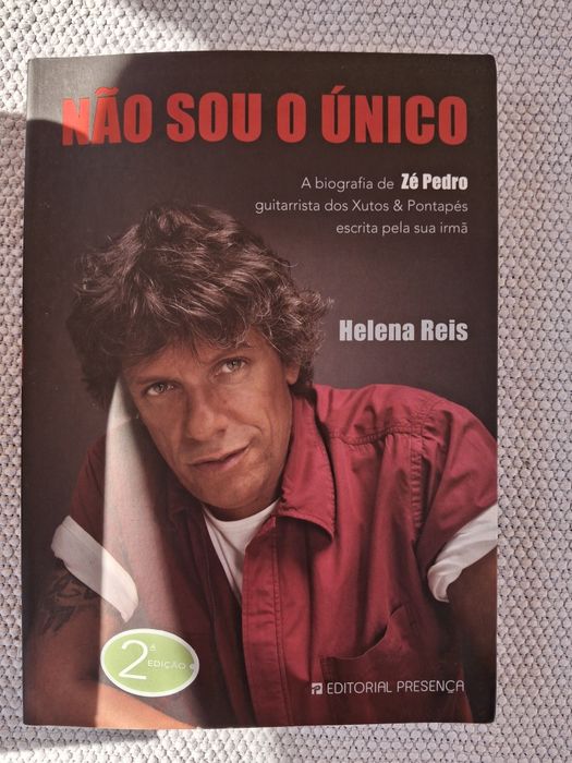 Livro Biográfico Zé Pedro Xutos e Pontapés. Não Sou o Único