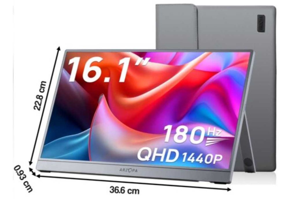Monitor Arzopa Z3FC 180hz 2k Freesync