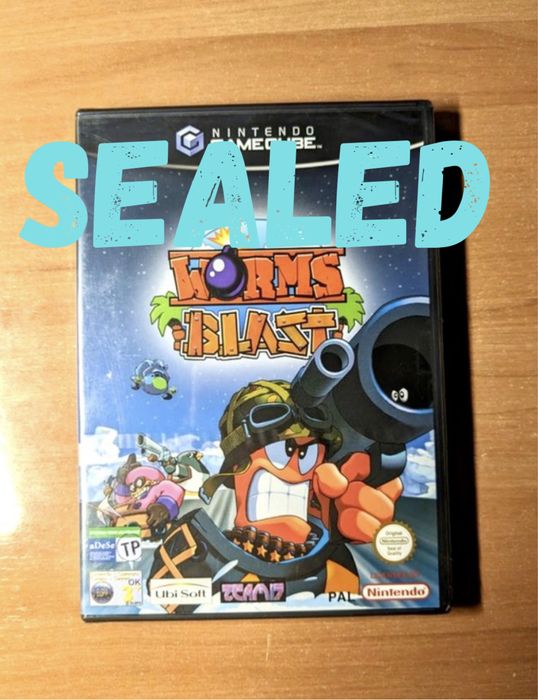 Worms Gamecube Selado