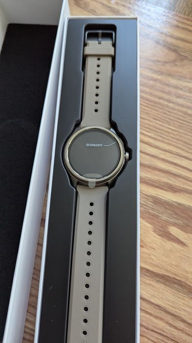 Смарт часы годинник Mobvoi TicWatch Pro 5 GPS Sandstone