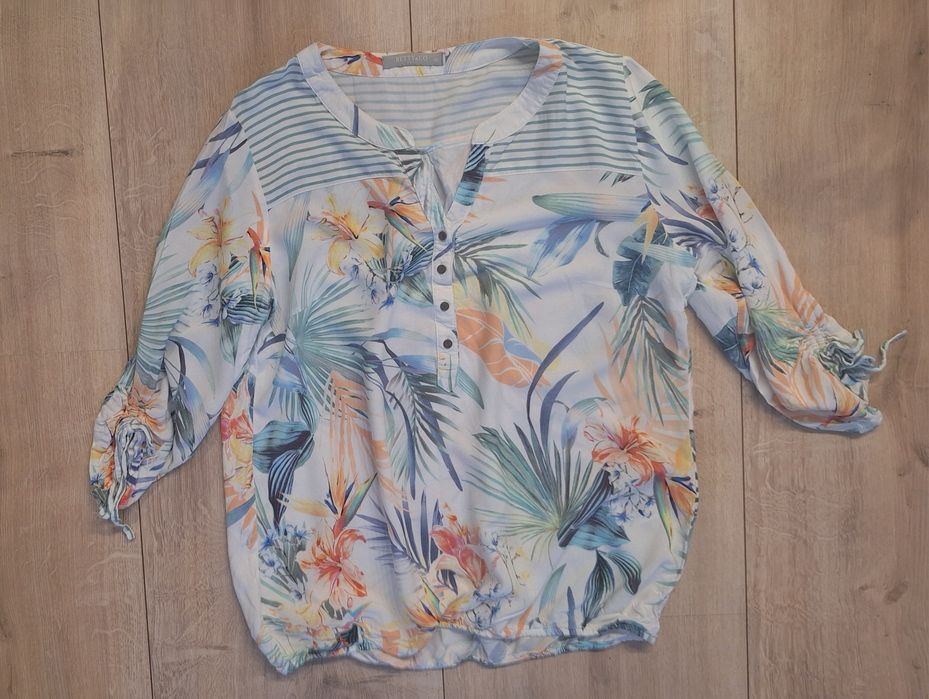 Wiskozowa bluzka BETTY & CO (Betty Barclay) 42 XL