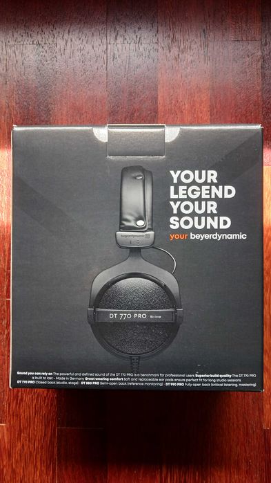 Auscultadores HI FI Beyerdynamic - DT 770 Pro 80 Ohm