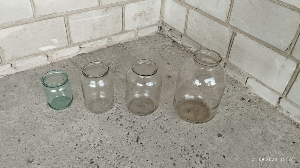 Банка 0,5л. 1л. 1,5л. 3л. 4л. звичайна