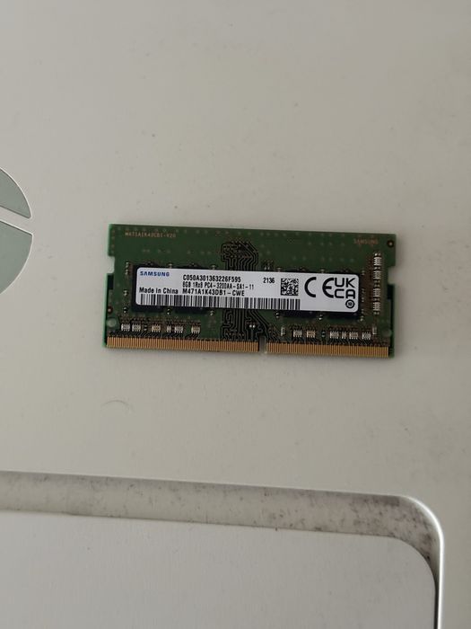 8Gb Ram DDR4 3200mhz