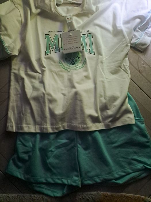 Conjunto menina novo 100 algodao