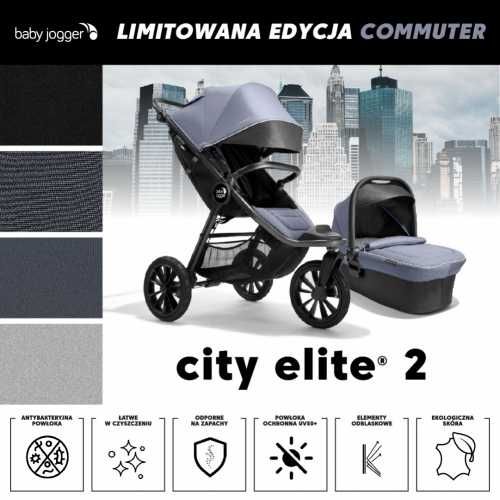 Baby Jogger City Elite 2 Commuter  ,wózek spacerowy na dużych kołach