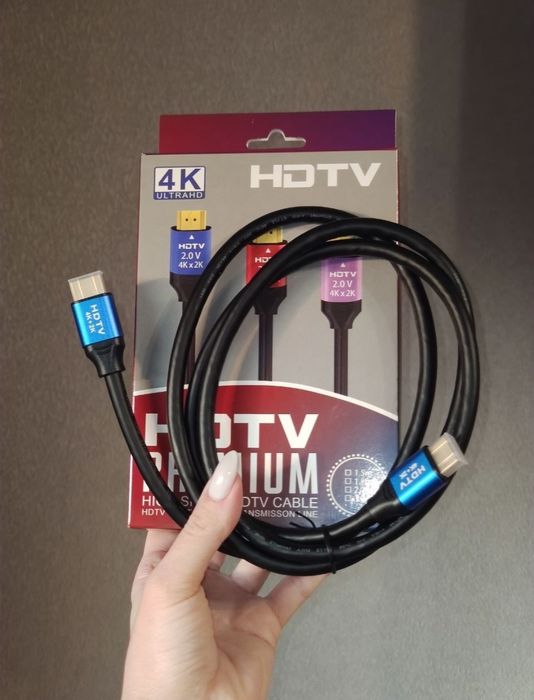 Якісний Кабель HDMI HDTV Premium High Speed 2.0.