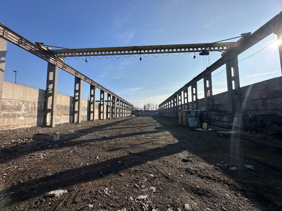БЕЗ КОМИССИ! Продам База Участок 3000м2 Эстакада мостовых кранов