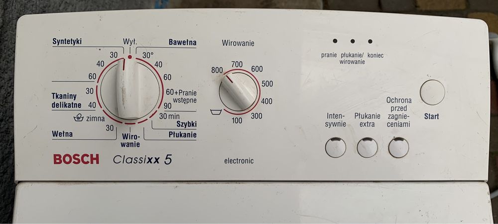 Пральна машина, пралька Бош  Bosch (Germany) верхня загрузка, під ремонт