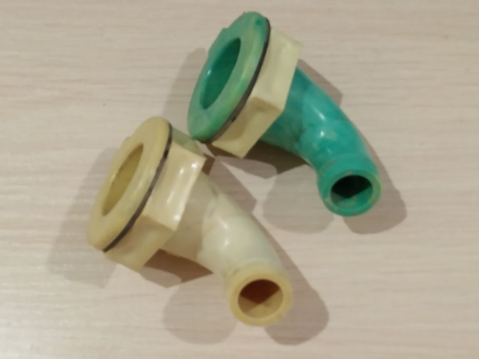 Штуцер угловой 90° для слива  (цена за 1шт.)