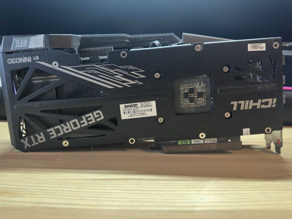 Видеокарта Inno3D GeForce RTX 3070 Ti ICHILL X4 8GB
