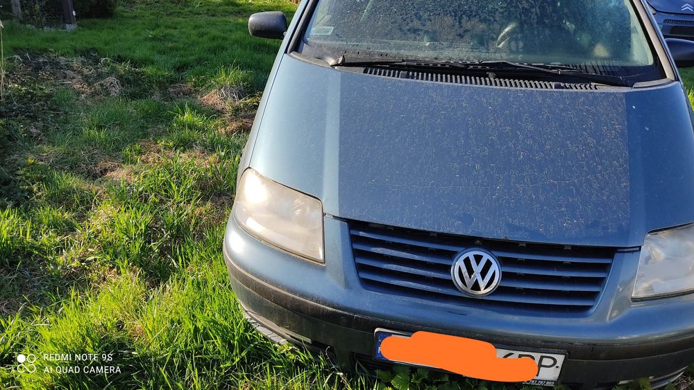 Volkswagen Sharan 1.8 turbo + gaz 6 biegów