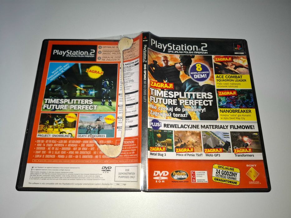 Playstation 2 DVD OPSM2 Nr 02/2005 Luty
