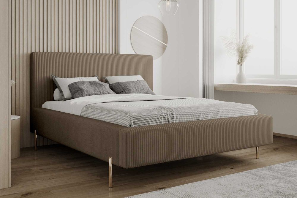 Łóżko Sypialnianie z Pojemnikiem + stelaż metalowy Monaco PRODUCENT