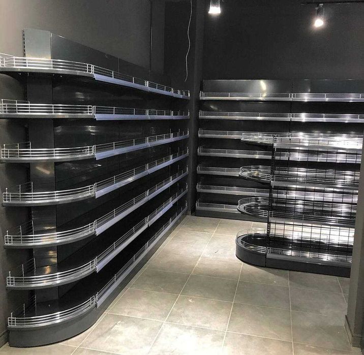 Стелажі в магазин, меблі. ДОСТАВКА БЕЗКОШТОВНА!