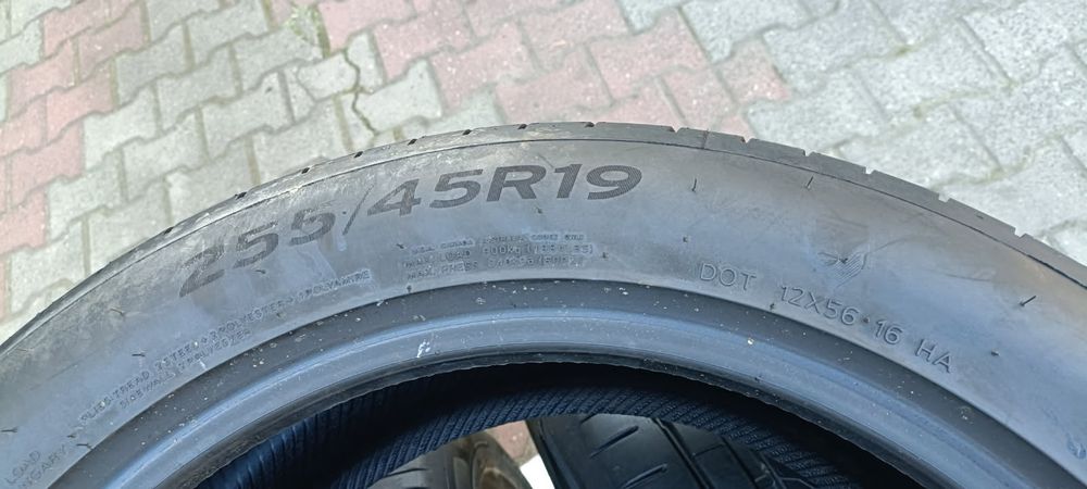 4x opony (nr.3) 255/45R19 104W Hankook Ventus S1evo3 ev T2