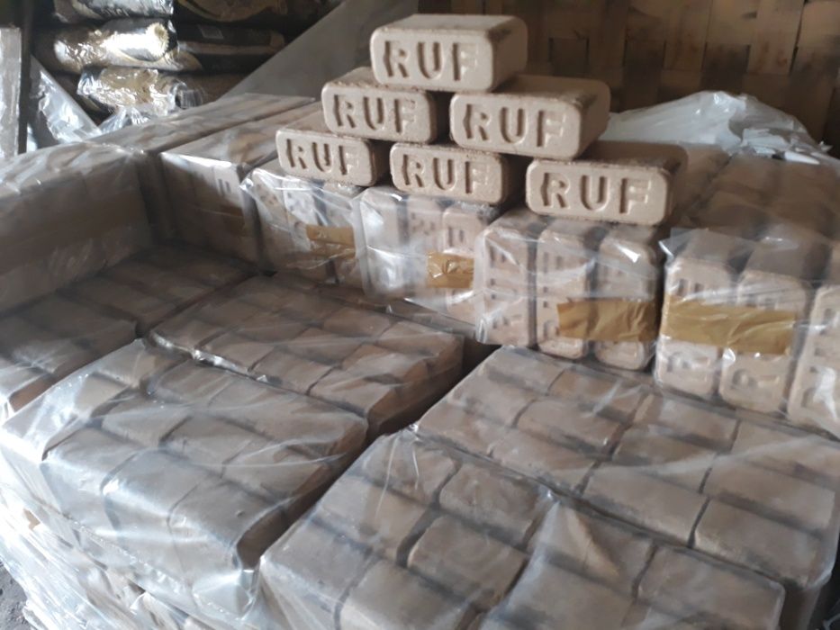 Brykiet drzewny  RUF PROMOCJA , orzech, wegiel