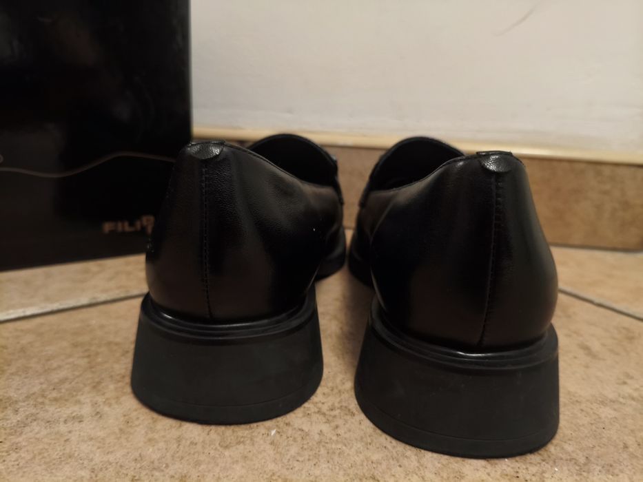 Buty  skórzane lordsy Filippo