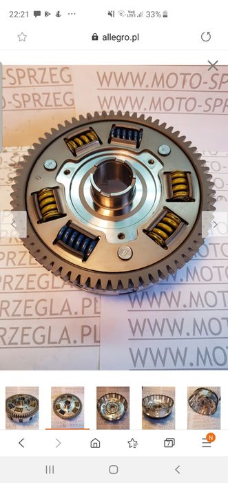 Kosz sprzęgła Yamaha R1 RN04