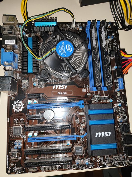 Комплект Intel Core i5-4460 + MSI B85-G43 + 16GB DDR3