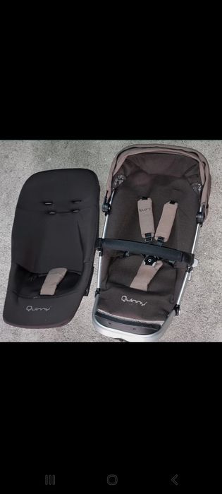 Trio carrinho bébé quinny