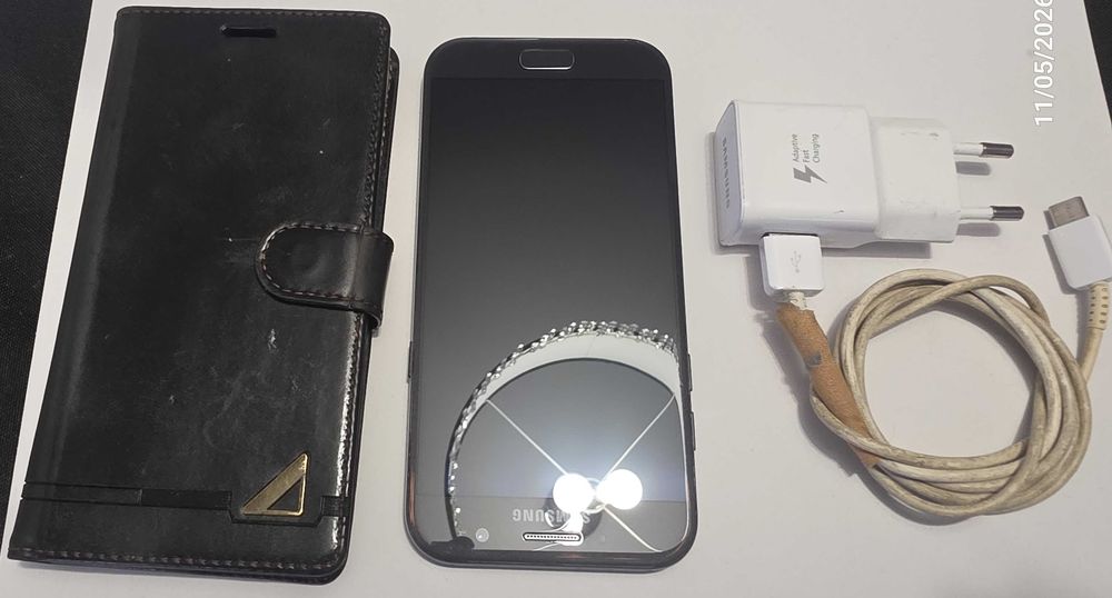 Samsung Galaxy A5 preto em excelente estado — sem riscos nem defeitos
