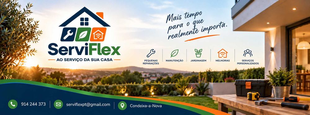 ServiFlex - Cuidamos da sua casa, ganhe mais tempo para si