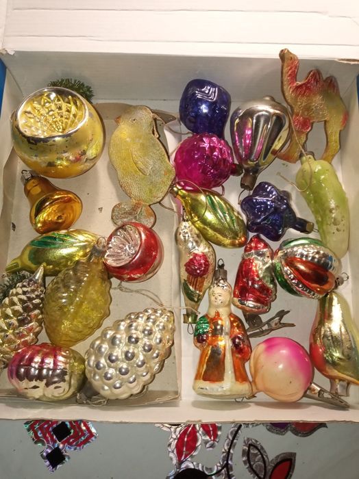 Ёлочные игрушки Советские