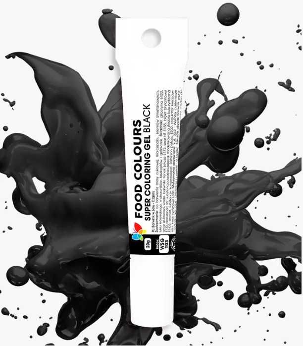 Barwnik żelu Tubka WSG-T03 Black