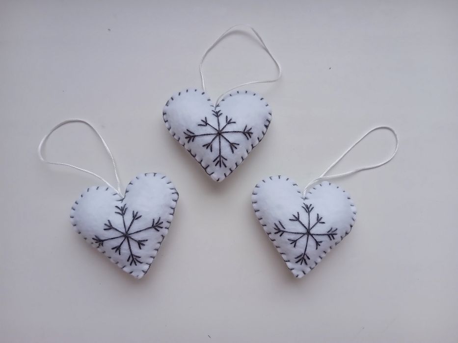 Игрушки из фетра на ёлку