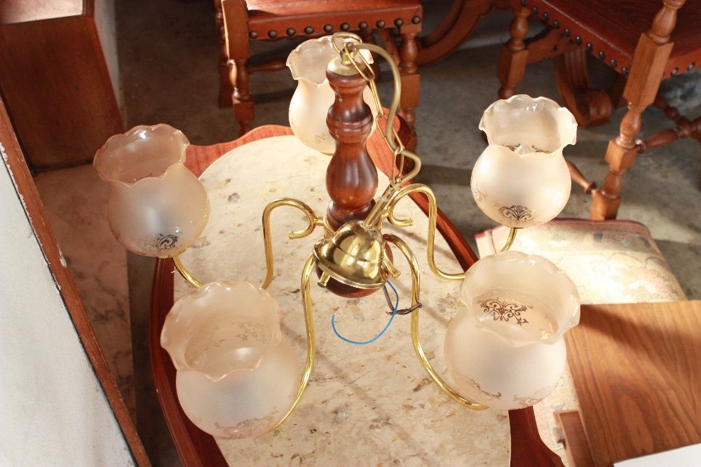 Candeeiros rusticos vintage de sala ou quarto para o teto como novos