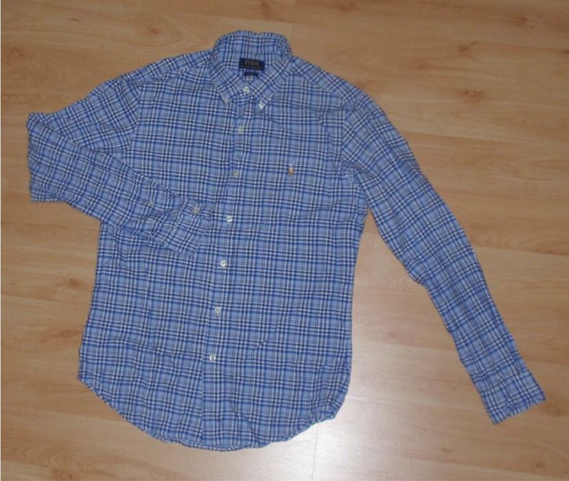 Рубашка клетчатая Polo Ralph Lauren Shirt RL CK ORIGINAL S-M LV