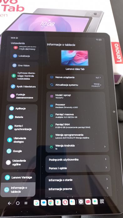 Tablet Lenovo idea TAB TB336FU ACC  8GB / 256GB