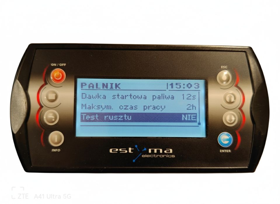 Panel operatorski IGNEO Slim Wyświetlacz sterownika