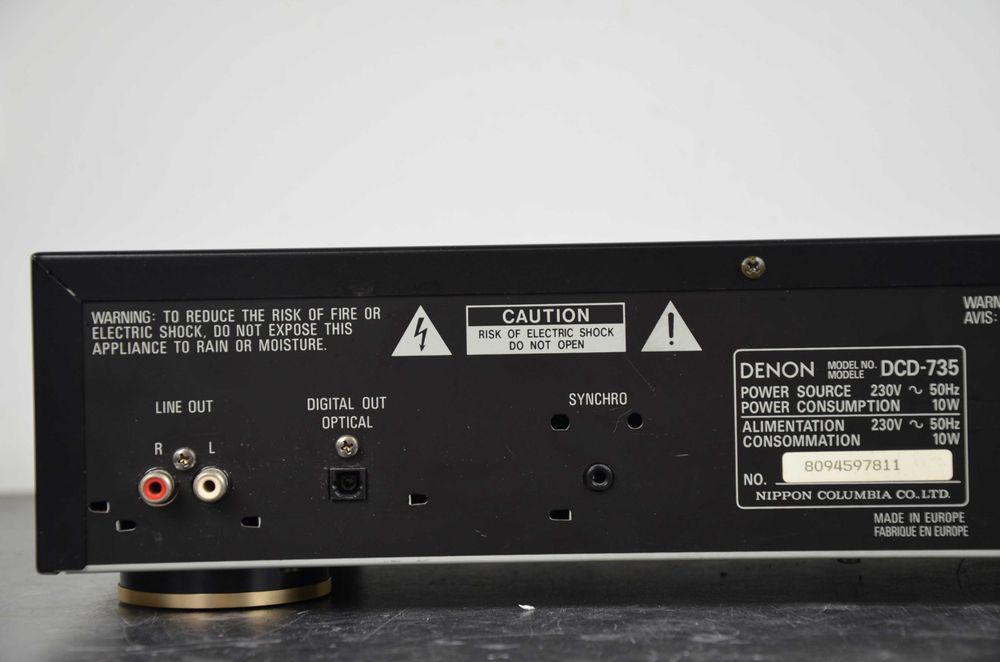 DENON DCD-735 Odtwarzacz CD / CD-R Okazja oryginał