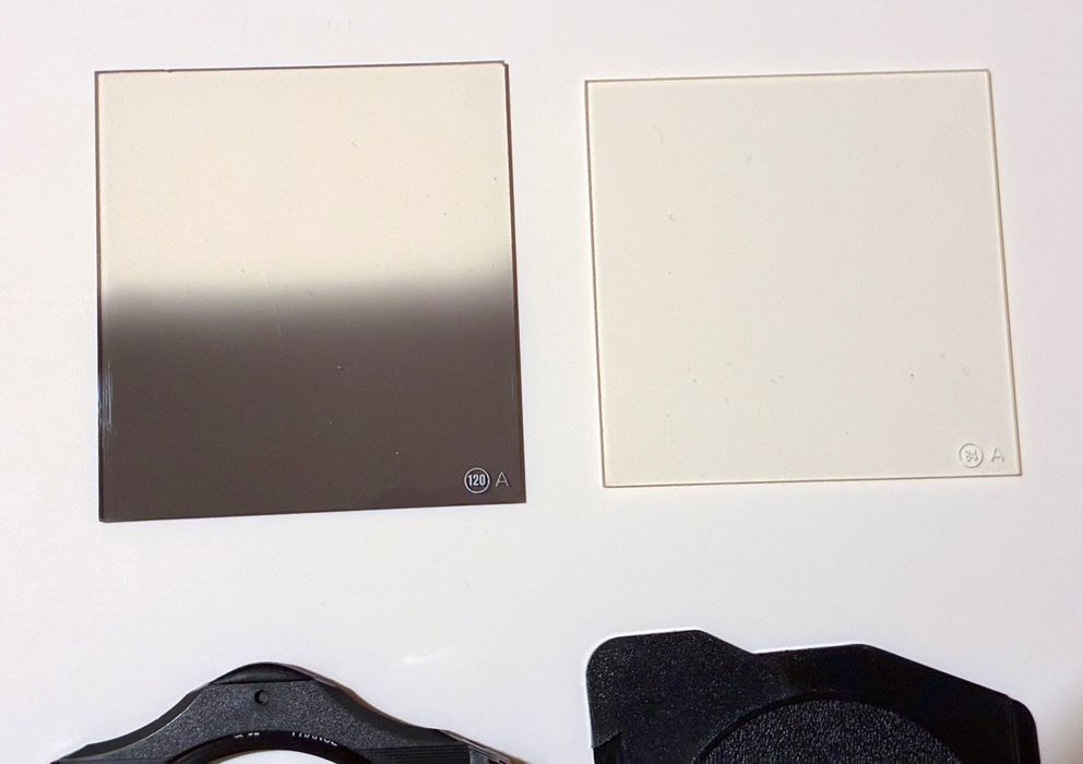 Filtros quadrados Cokin com suporte