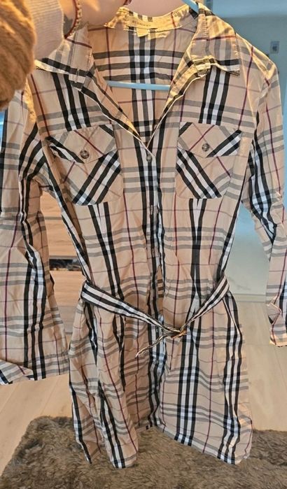 Burberry sexy sukienka xxs xs 154vm wys.