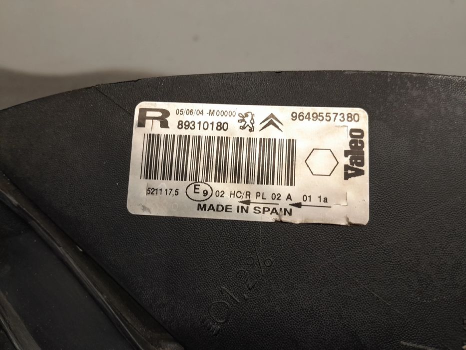 Ótica / farol direita CITROËN Xsara Picasso (N68)