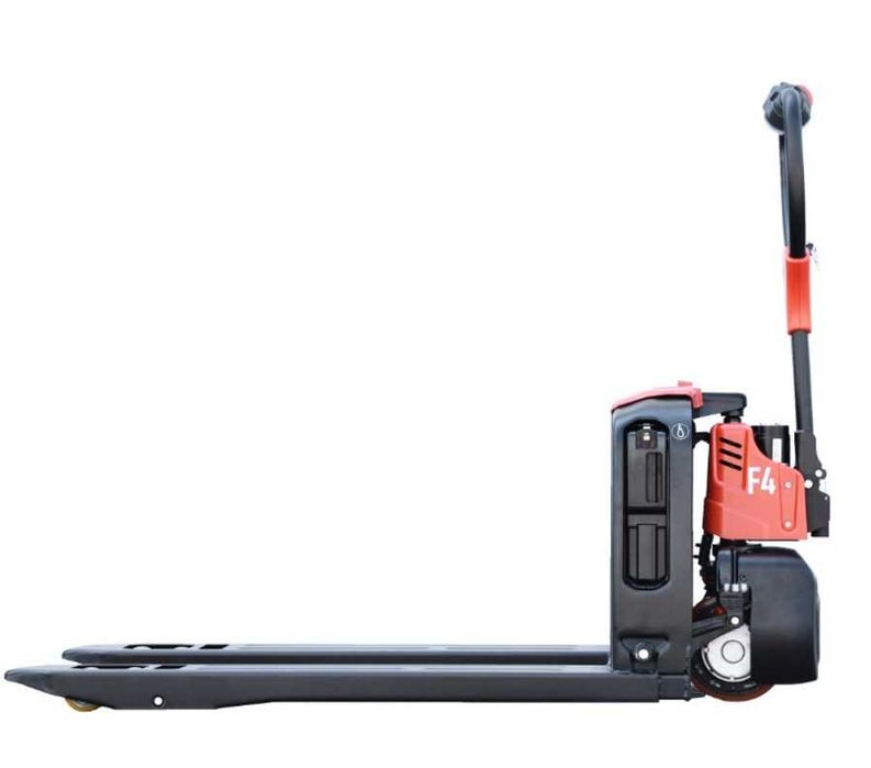 WÓZEK PALETOWY ELEKTRYCZNY F4 1500kg L-1150mm 24V 20Ah mały lekki